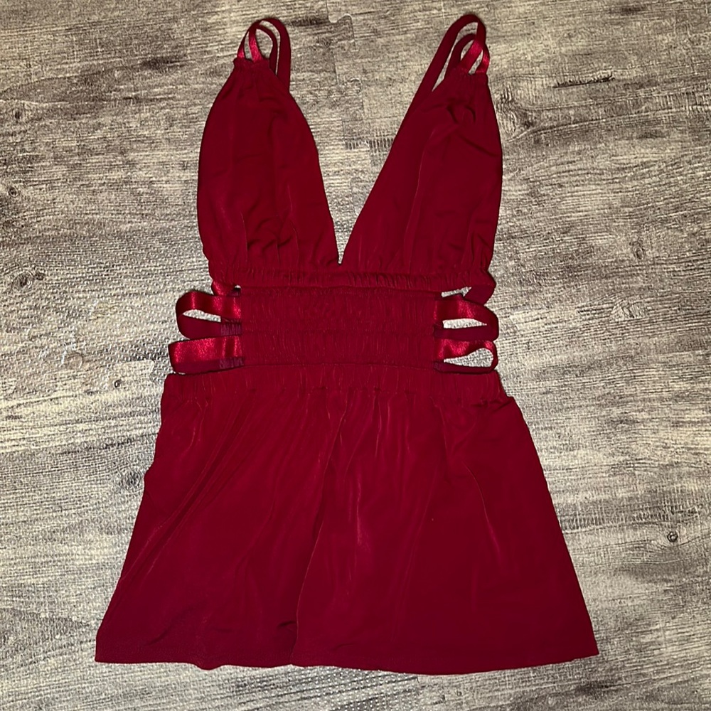 Express cutout tank top Size XS nwt